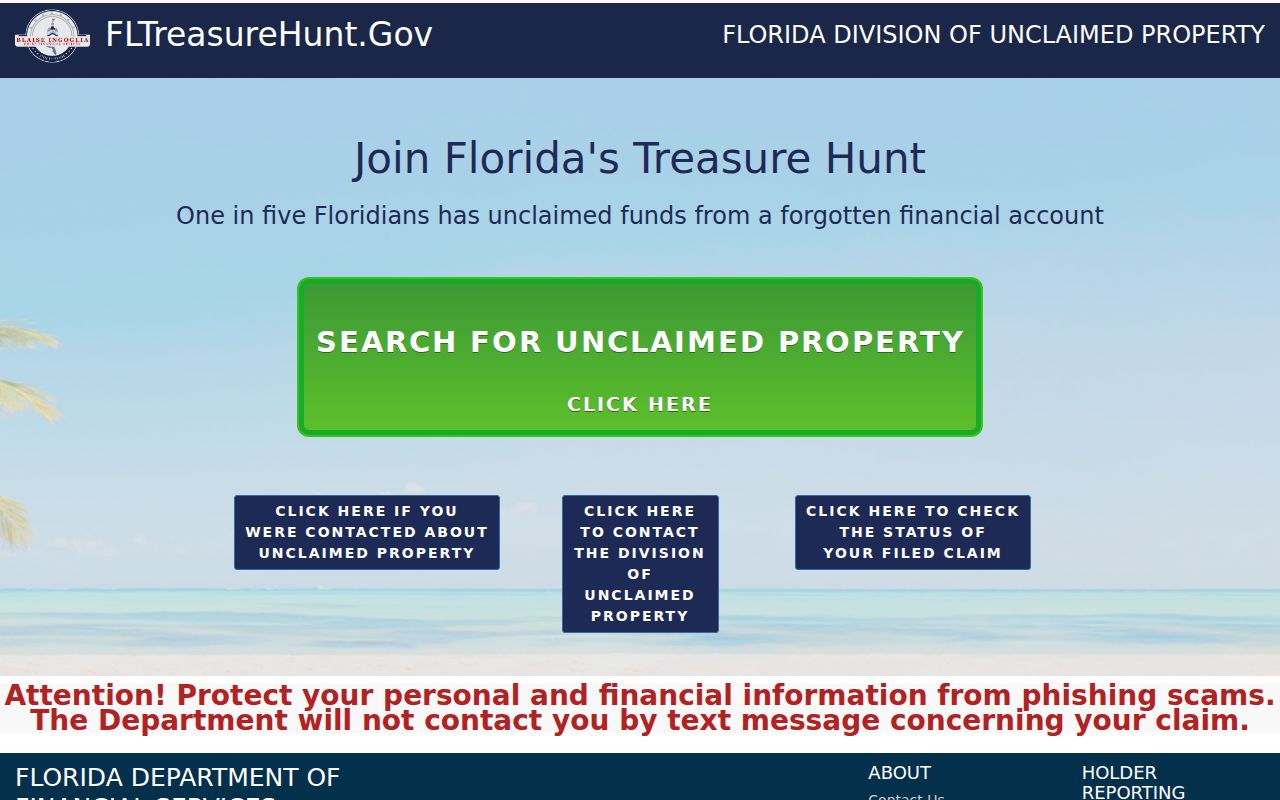 Pinellas Park resident lookup in Florida Treasure Hunt